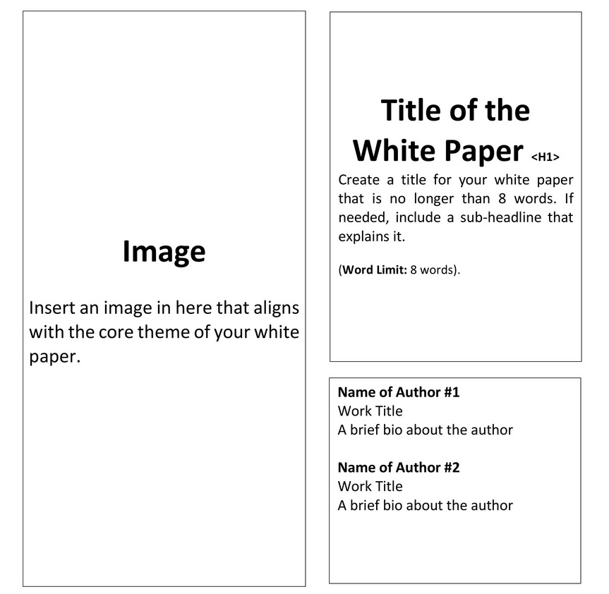 academic white paper format